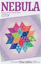 Nebula Block Of The Month Pattern by Jaybird Quilts