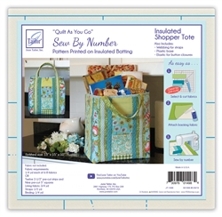 JT1498  Quilt As You Go Insulated Shoppers Tote