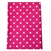Polka Dot pink Tea Towel