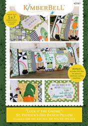 Luck O The Gnome Bench Pillow Sewing Pattern
