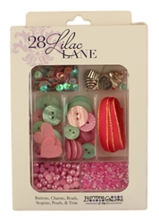 Hello Cupcake  Embellishment Kit Lilac Lane