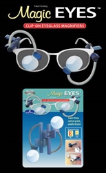 Magic Eyes Clip-On Eye Glass Magnifier