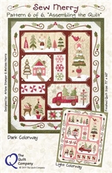 #6 Assembling the Quilt pattern Sew Merry