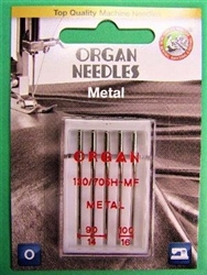Organ Metallic Assorted 90/14 100/16