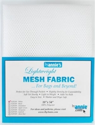 Mesh Fabric White