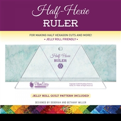 Half-Hexie Ruler, Plum Easy Patterns