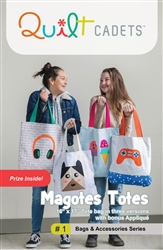 Magotes Totes Bag pattern  From Quilt Cadets