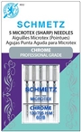 SCHMETZ #4032 Chrome Microtex - 60/8 - 5 needles