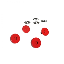 Colorful Magnetic Snaps RED