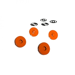 Colorful Magnetic Snaps ORANGE