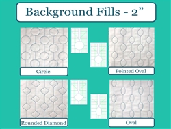 Background Fills & Designs - Circle, diamond, ovals