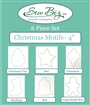 Christmas Motifs Template Set 6pc Sew Biz  LOW