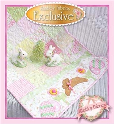 Easter Bunny Runner pattern  Shabby Fabrics
