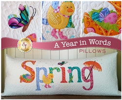 Spring Pillow - April  Shabby Fabrics Pattern