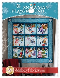Snowman Playground Quilt Pattern