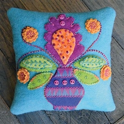 Canna Blossom Pincushion Pattern Sue Spargo