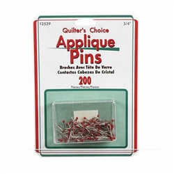 Red Head Applique Pins 200