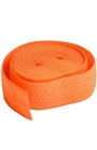 Fold-Over Elastic Pumpkin 5/8" 2yds byannie SUP211-2-PMP