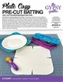 Casserole Dish Hot Pad Pre Cut Batting 3ct