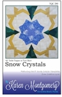 Snow Crystals Quilt Pattern use Crazier Eights Ruler! TQC290