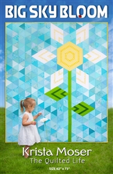 Big Sky Bloom Quilt Pattern Creative Grids Krista Moser Diamond Ruler