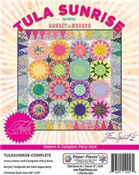 Sunrise Complete Pattern and Paper Piece Pack Tula Pink