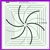 Spiral Crosshair Ruler Westalee Design