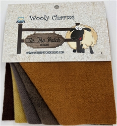 Wooly Charms  Warm Brown Critter