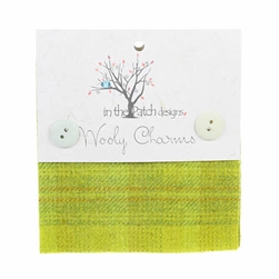 Wool Charm Pack Yellow Green WC4514