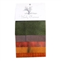 Wooly Charms Punkin 5 pk Pre Felted Wool