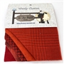 Wooly Charms Rad Red Pre-Felted Wool 5pk