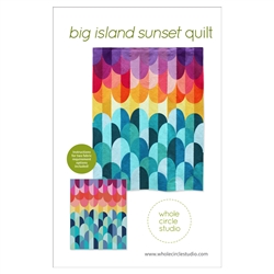 Big Island Sunset Quilt Pattern by WholeCircle Studio