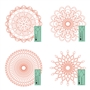 Bonus Template Set  Artisan Curve  4pc HIGH