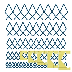 Continuous Diamond Template