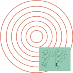 Circles Ruler Set
