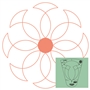 Spinning Wheel #1 Template 11.5"