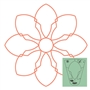 #15 Spinning Wheel 11.5"  HIGH