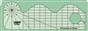 Wave Line and Circle Template Ruler Westalee HIGH