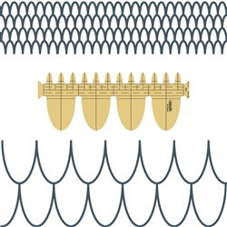 Oval Clamshell Template