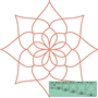 Set 15 Spin-e-Fex Template 5pc Set  LONGARM