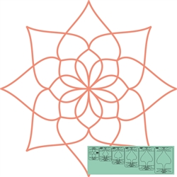 Spin-e-Fex #15 Template Set HIGH