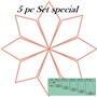 Set 2 Spin-e-Fex Template 5pc Set HIGH