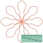 Set 6 Spin-e-Fex Template 5 pc Set LONGARM