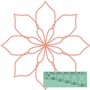 Set 9 Spin-e-Fex  Template 5 pc Set LOW 3mm