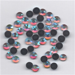 Hotfix Iron On Rhinestones Glass Crystals Aurora Borealis