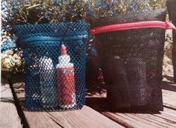 Jiffy Bags - Tall Mesh Bags Pattern by Sisters Common Thread