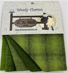 Wooly Charms Avacodo Green 5"x5"