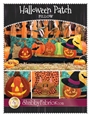 Halloween Patch Pillow Shabby Fabrics
